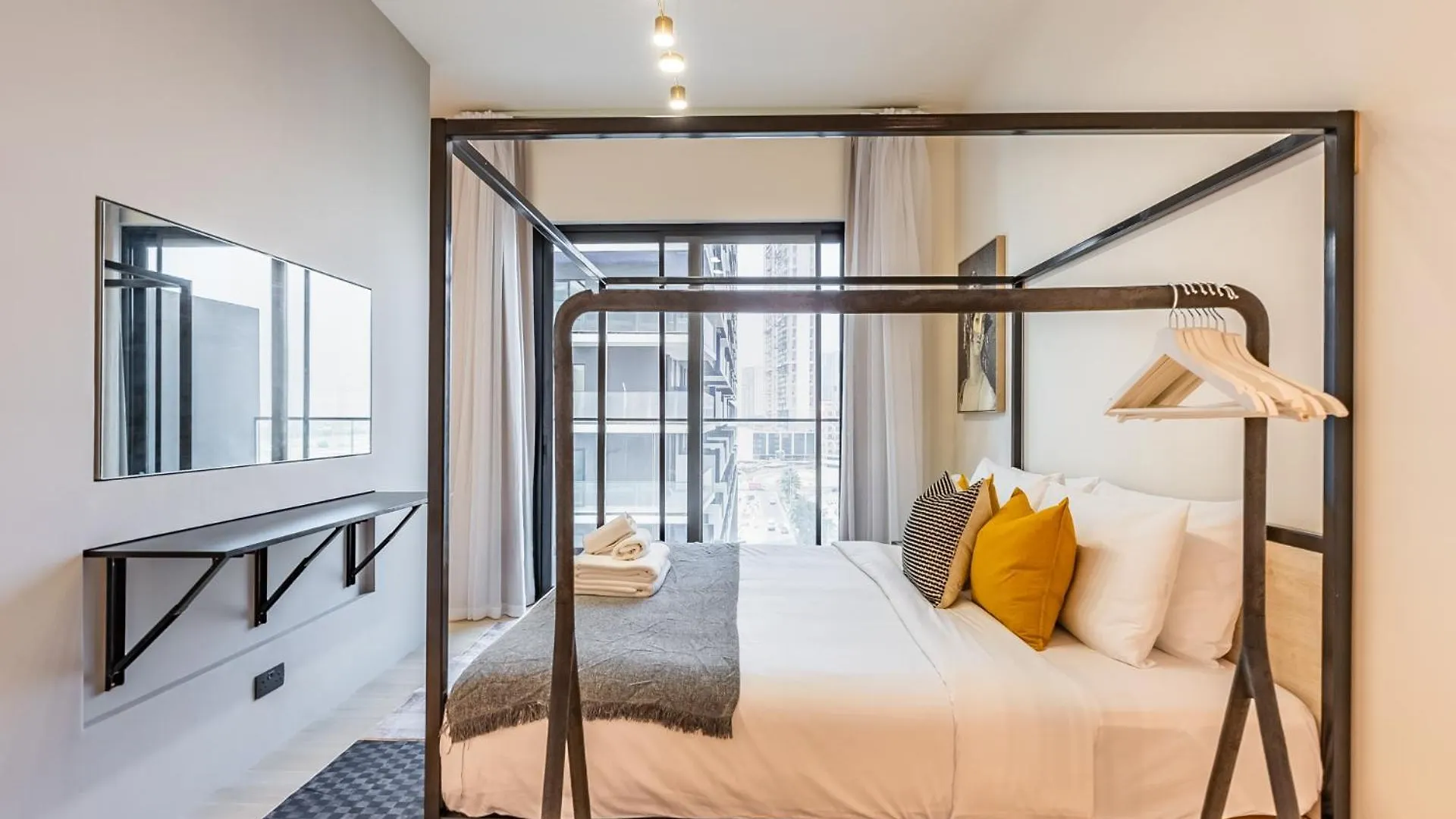 Modern Retreat In This Unique Building In Jvc Dubai Apartment